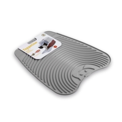 Stefanplast kassi liivakasti matt, hall, 39 x 35 cm
