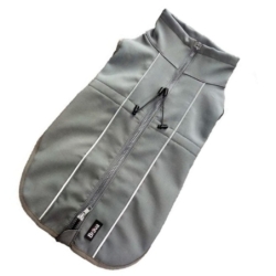 Finnero Sport softshell jope koerale 25 cm, hall