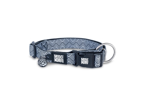 Max&Molly koera kaelarihm Smart ID Mykonos L 39-62cm, must