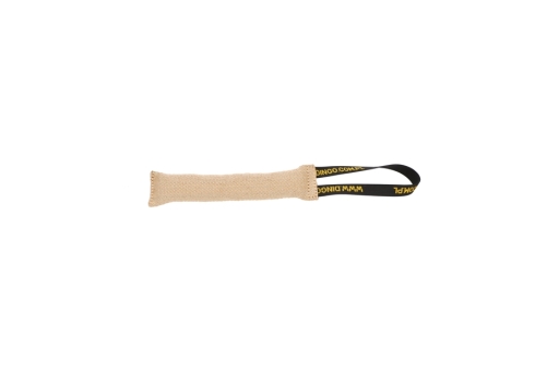 Dingo patukas Jute ühe käepidemega piiksuga 28x6 cm, beež