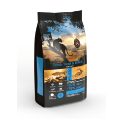 Ambrosia Teraviljavaba Värske Forelli ja Küülikulihaga kassidele 3kg (2x1,5kg)