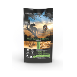 Ambrosia Teraviljavaba Värske Kalkuni ja Heeringaga kassidele 3kg 2x1,5kg
