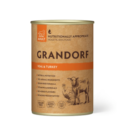 Grandorf Vasika- ja Kalkuniliha konserv Koertele 400g