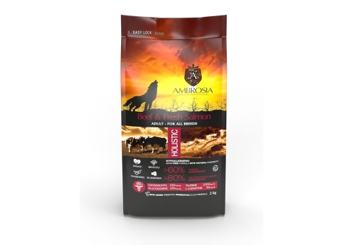 Ambrosia Veiseliha ja Värske Lõhe 6kg (3x2kg)