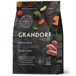 Grandorf Fresh Värske Pardiliha ja Bataat väikest tõugu koertele 1kg