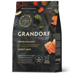 Grandorf Fresh Värske Lõhefilee ja Bataat väikest tõugu koertele 3kg