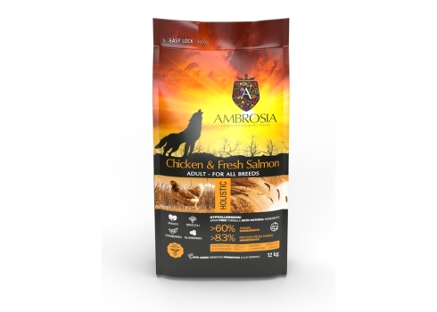 Ambrosia Kana ja Värske Lõhe 12kg