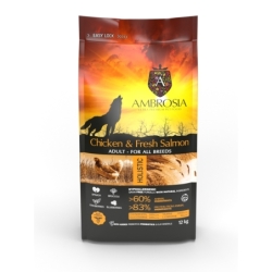 Ambrosia Kana ja Värske Lõhe 12kg