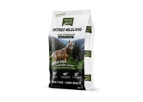 Natura Wild Ontario Wildland  Lammas ja Prantsuse sealiha 12kg