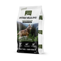 Natura Wild Ontario Wildland  Lammas ja Prantsuse sealiha 12kg