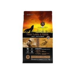 Ambrosia Värske Kalkun ja Jänes 6kg (3x2kg)