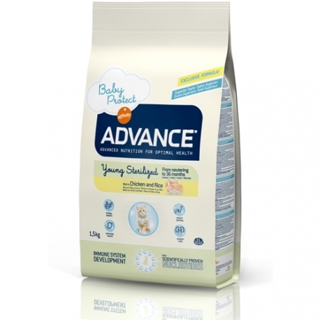 ADVANCE kassitoit STERILIZED YOUNG CHICKHEN & RICE advence kassitoidud ADVANCE kassitoit STERILIZED YOUNG CHICKHEN & RICE advence kassitoidud