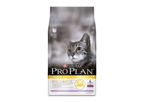 PRO PLAN Light kalkuniga kassitoit 10kg, Pro Plan kassitoidud