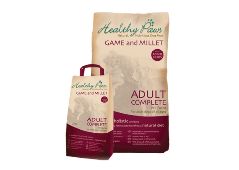 Healthy Paws koeratoit Ulukiliha & Hirsiga 15kg