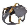 Hurtta Expedition Pack Eco matkatraksid taskutega 46-65 cm, must