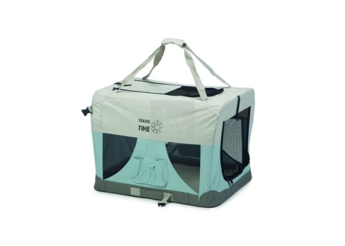 Beeztees tekstiilpuur koerale, 49 x 34 x 35 cm, hall-sinine