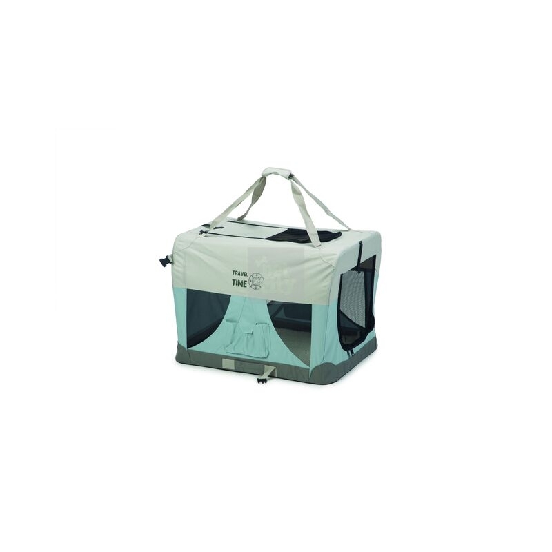 Beeztees tekstiilpuur koerale, 49 x 34 x 35 cm, hall-sinine
