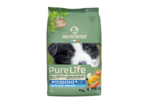 Pure Life Dog Puppy Lõhe ja Valge Kala Kutsikatele 2kg