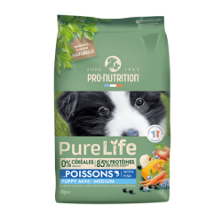 Pure Life Dog Puppy Lõhe ja Valge Kala Kutsikatele 2kg