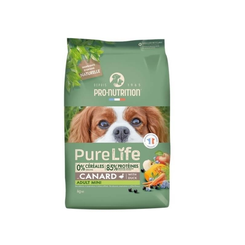 Pure Life Dog Mini Adult Pardilihaga väikest kasvu koertele 8kg 4x2kg Pure Life Dog Mini Adult Pardilihaga väikest kasvu koertele 8kg 4x2kg