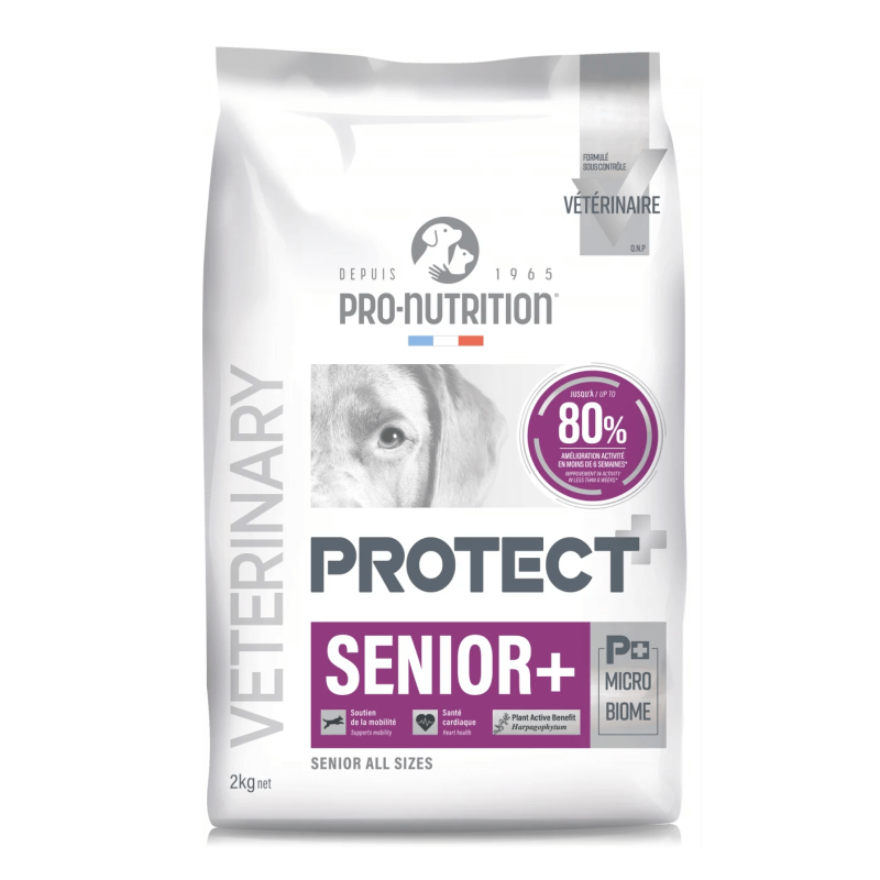Protect Dog Senior+ Eakatele Koertele 2kg Protect Dog Senior+ Eakatele Koertele 2kg