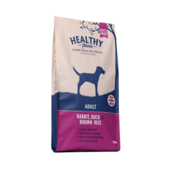 Healthy Paws Jäneseliha, Pardiliha ja Pruun Riis 2kg