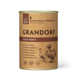 Grandorf Pardi- ja Kalkuniliha konserv koertele 6x400g