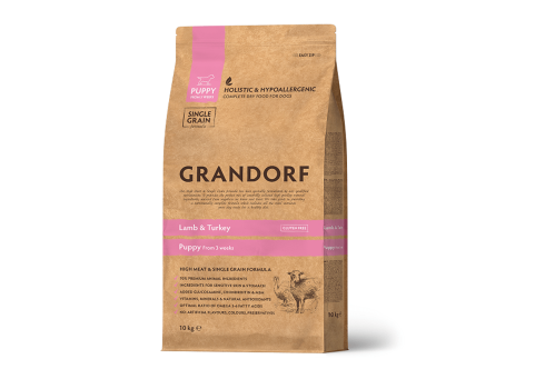Grandorf Lammas ja Kalkun Kutsikatele 10kg