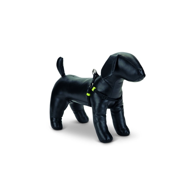 Beeztees koerte seljakinnitusega traksid 35-60 x 15 mm, must