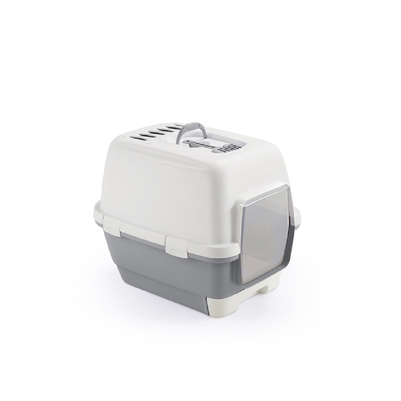 Stefanplast Cathy Clever&Smart kassi liivakast 58x45x48cm, hall-valge