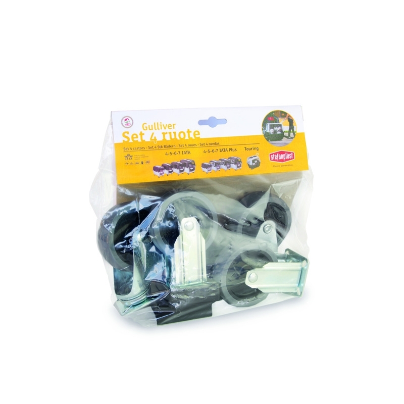 Stefanplast Gulliver 4-5-6-7 transpordipuuri rattad, 4 tk Stefanplast Gulliver 4-5-6-7 transpordipuuri rattad, 4 tk