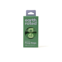 Earth Rated hügieenikotid 8x15 tk, lavendel