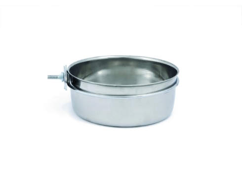 Beeztees Coopcup kauss puuri rvs+nit kruviga 0,9 l-15 cm