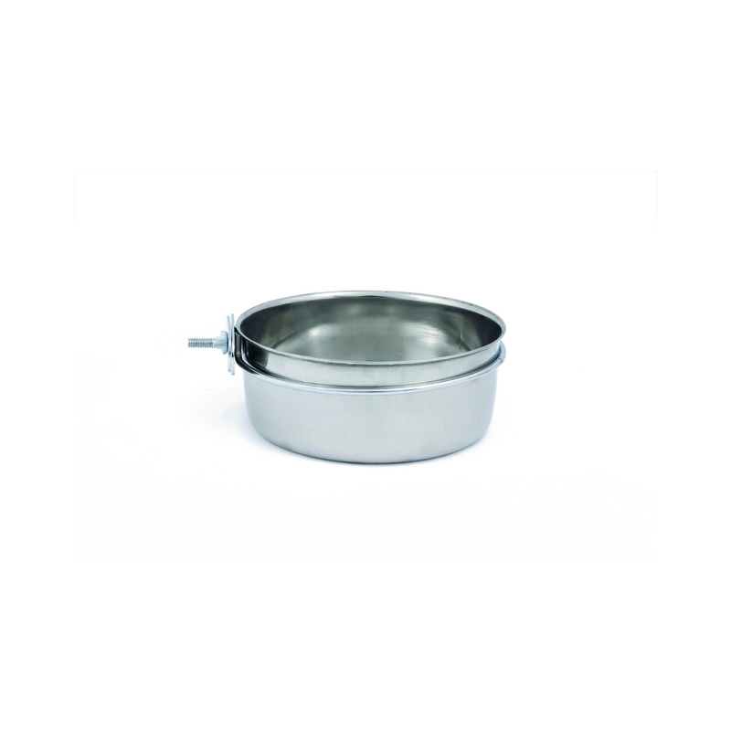 Beeztees Coopcup kauss puuri rvs+nit kruviga 0,9 l-15 cm