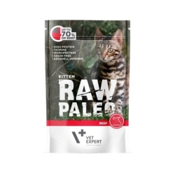 Raw Paleo einekotike kassipojale veisega, 100 g