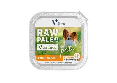 Raw Paleo koera pasteet mini kalkun 150g