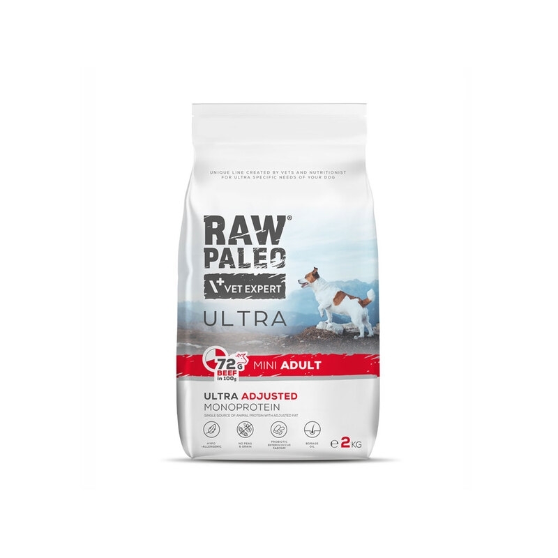 RAW PALEO KOERA TÄISSÖÖT ULTRA MINI VEIS 2KG RAW PALEO KOERA TÄISSÖÖT ULTRA MINI VEIS 2KG