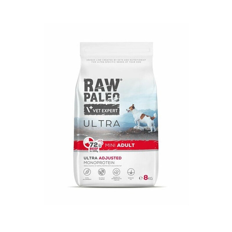 RAW PALEO KOERA TÄISSÖÖT ULTRA MINI VEIS 8KG RAW PALEO KOERA TÄISSÖÖT ULTRA MINI VEIS 8KG