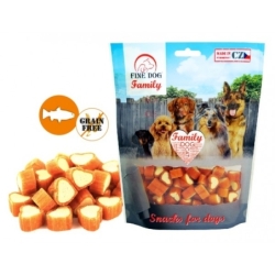 FINE DOG Family - LÕHE südamed 200g