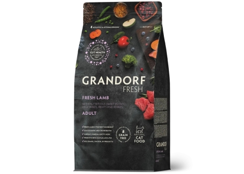 Grandorf Cat Fresh Värske Lammas ja Bataat Täiskasvanud Kassidele 2kg