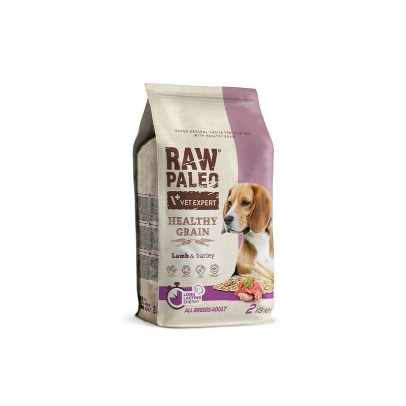 RAW PALEO KOERA TÄISSÖÖT HEALTHY GRAIN LAMMAS-ODER 2KG RAW PALEO KOERA TÄISSÖÖT HEALTHY GRAIN LAMMAS-ODER 2KG