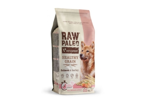 RAW PALEO KOERA TÄISSÖÖT HEALTHY GRAIN LÕHE-ODER 10KG