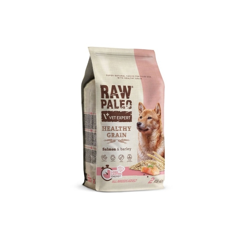 RAW PALEO KOERA TÄISSÖÖT HEALTHY GRAIN LÕHE-ODER 2KG RAW PALEO KOERA TÄISSÖÖT HEALTHY GRAIN LÕHE-ODER 2KG