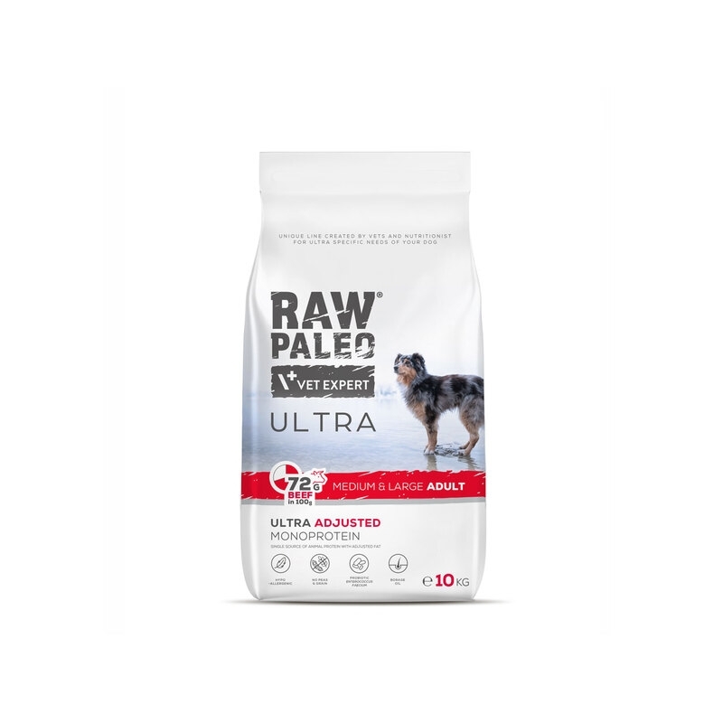 RAW PALEO KOERA TÄISSÖÖT ULTRA KESK.-SUUR TÕUG VEIS 10KG RAW PALEO KOERA TÄISSÖÖT ULTRA KESK.-SUUR TÕUG VEIS 10KG