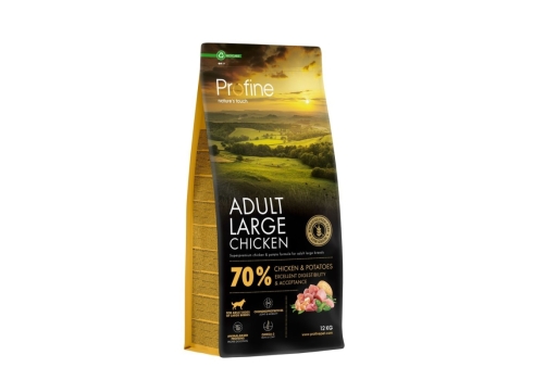 Profine Adult Large Chicken & Potatoes koeratoit 12 kg