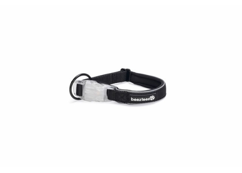 Beeztees koera kaelarihm LED + USB Parinica 45-50cm must