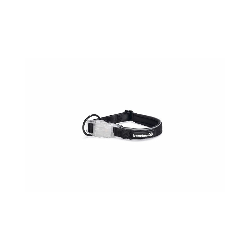 Beeztees koera kaelarihm LED + USB Parinica 45-50cm must