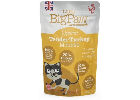 Little Bigpaw kassi einekotike Mousse kalkuniga 85 g