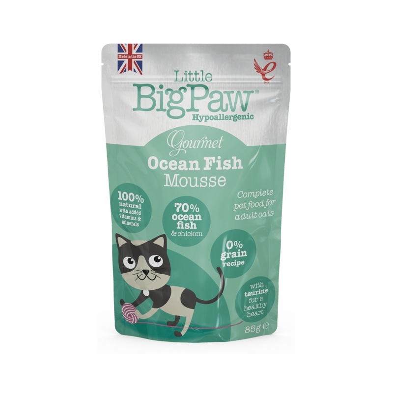 Little Bigpaw kassi einekotike Mousse ookeanikalaga 85 g Little Bigpaw kassi einekotike Mousse ookeanikalaga 85 g
