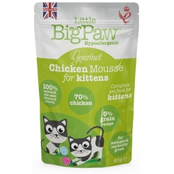 Little Bigpaw kassipoja einekotike Mousse kanaga 85 g